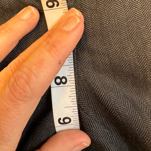 NWT Reitmans Gray pin stripe Straight Leg mid-rise work Pants women's size S - Picture 9 of 12